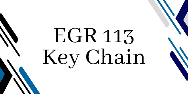EGR 113 Keychain